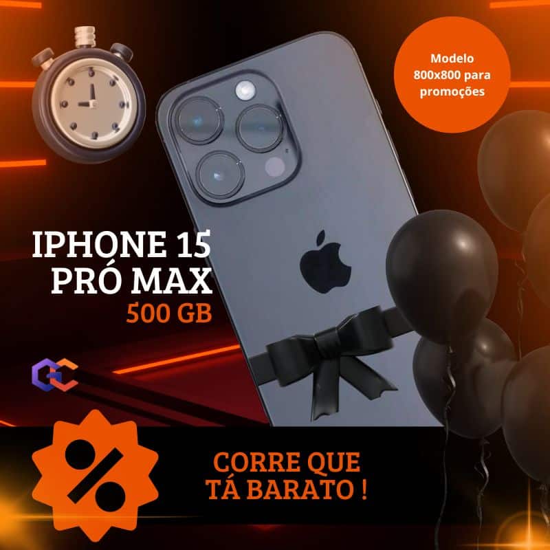 800x800 Modelo para Promoções