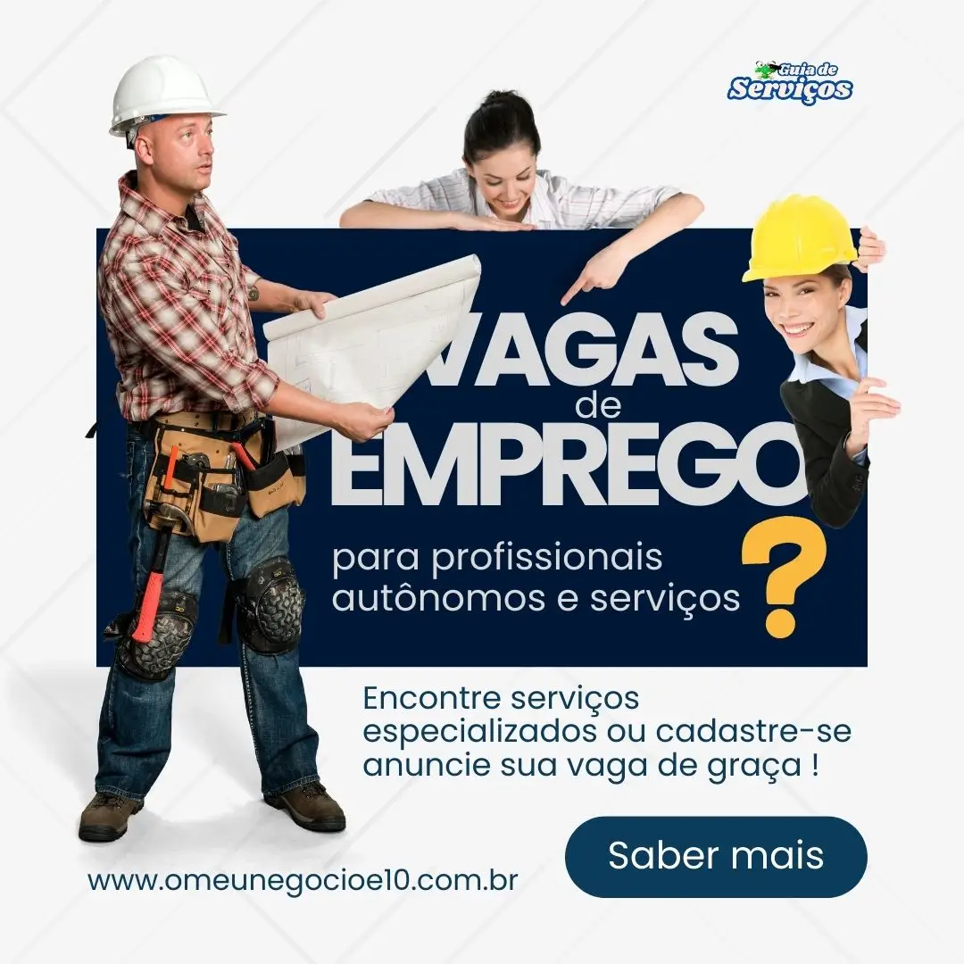 Aviso 320 de vagas para empregos serviços